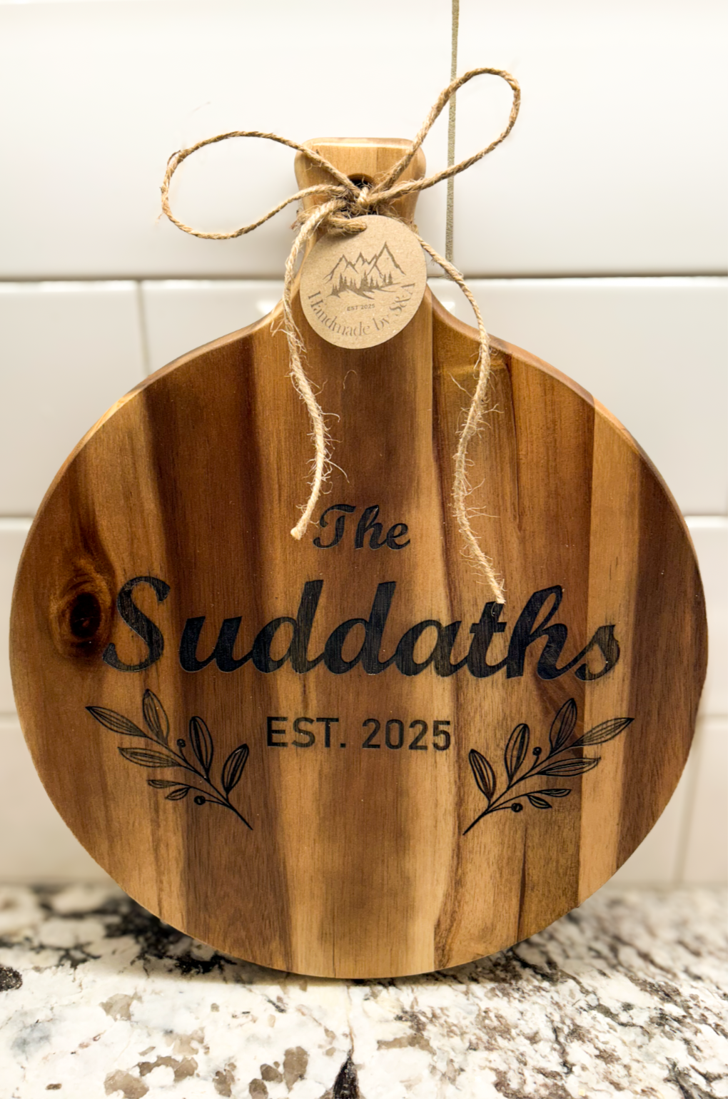 Custom Laser Engraved Cutting Boards