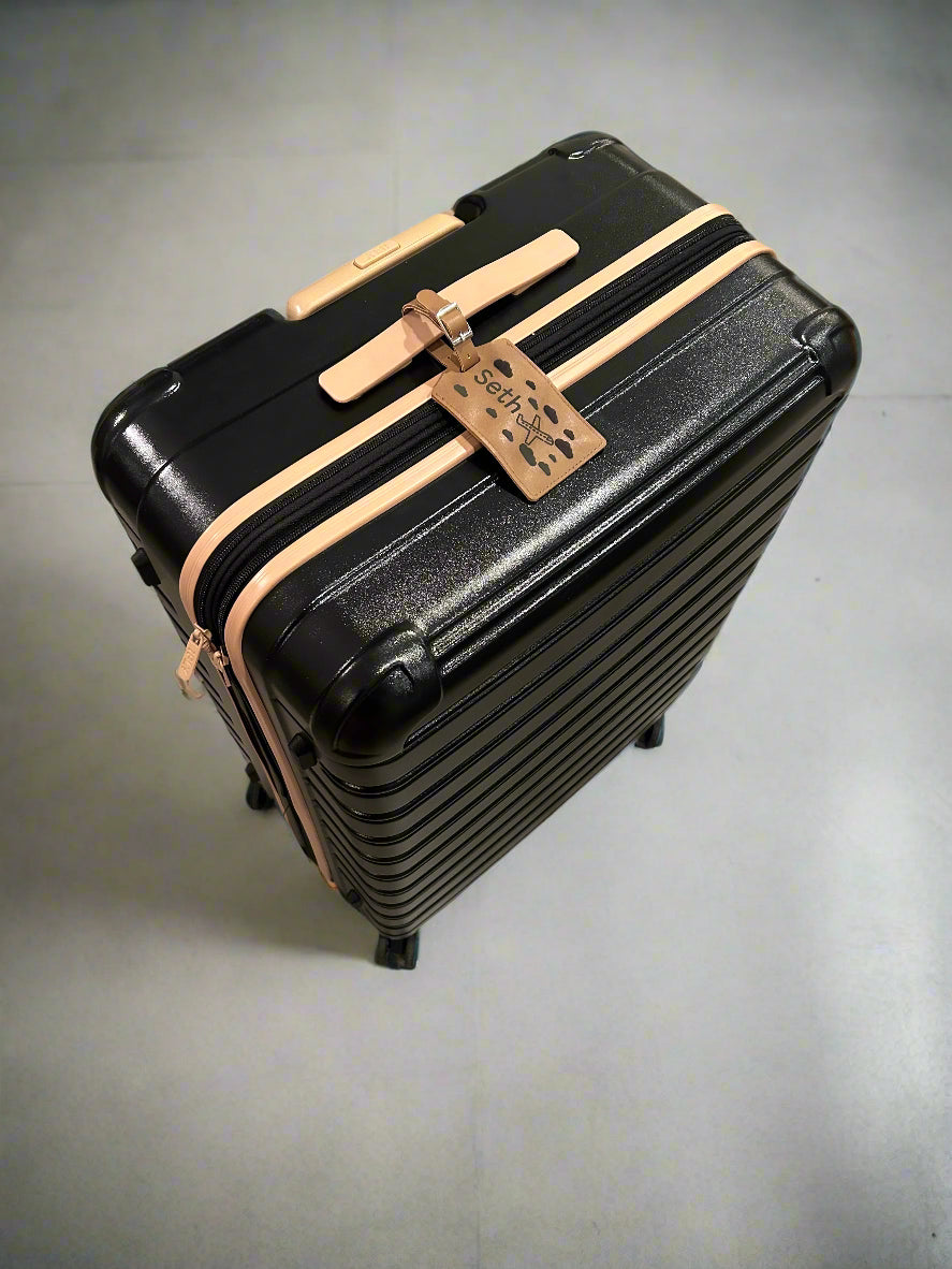 Custom Laser Engraved Luggage Tag